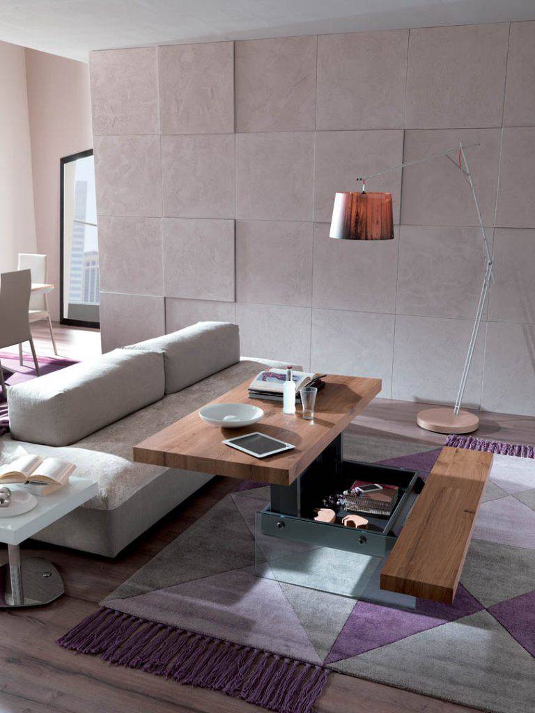 Marcus transformable coffee to dining table 