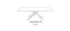 4X4 Fisso, Dining table measurements