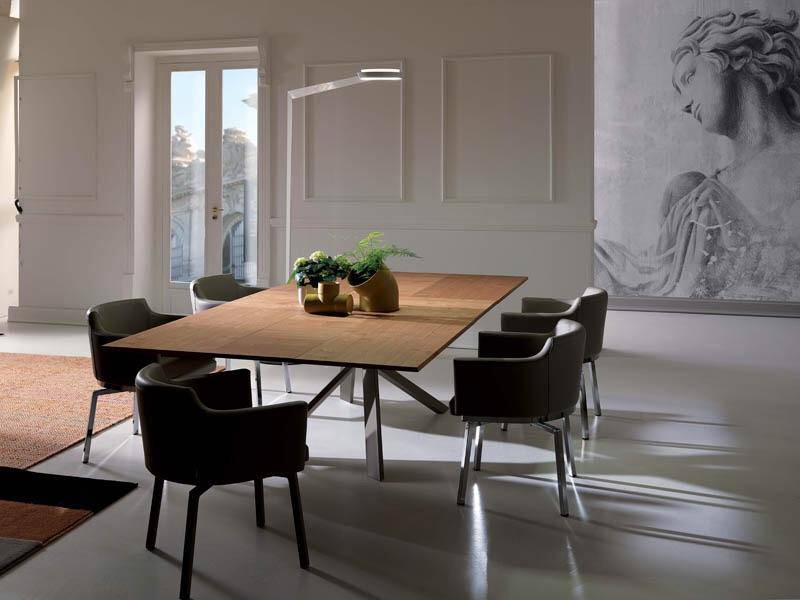 4X4 dining table, Extendable dining table 
