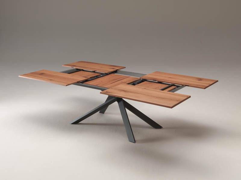4X4 dining table, Extendable dining table 