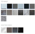 Metro, Extendable dining table finishes