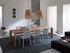 Milanodue, Extendable dining table 
