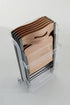 Ripiego folding chairs on a stand