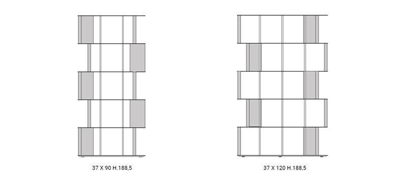 Manga, Storage and Shelving measurements