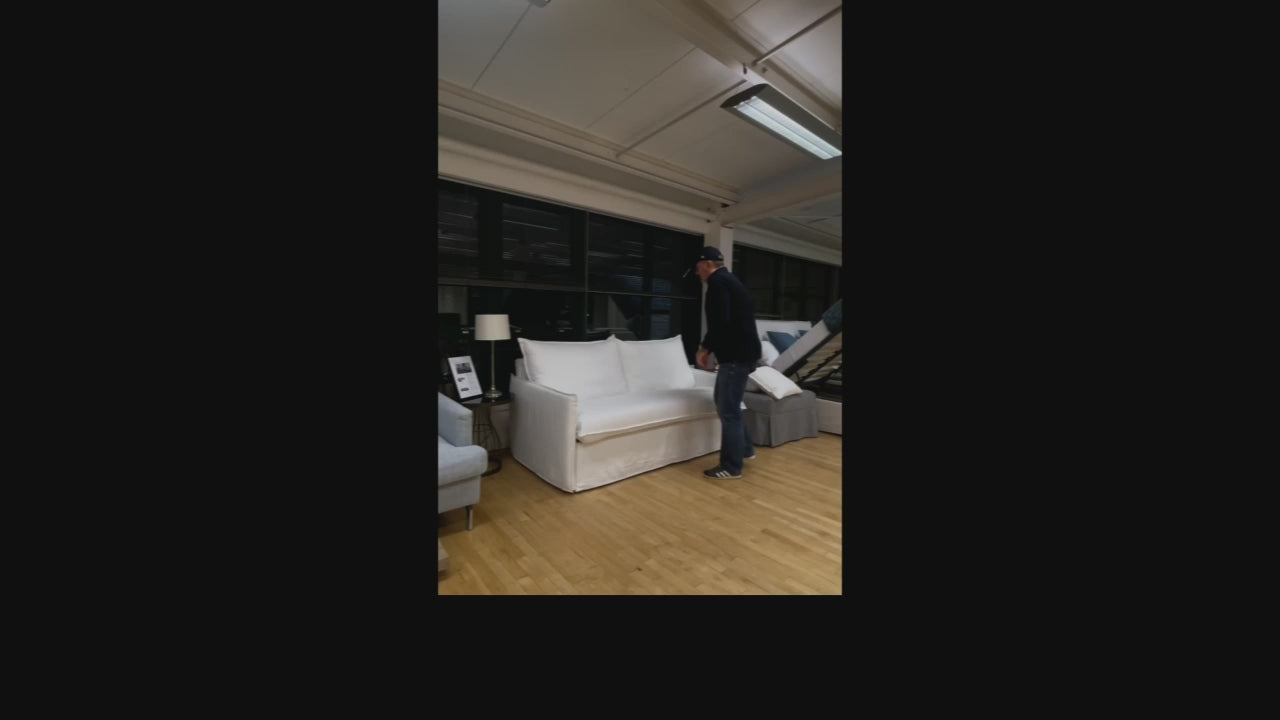 Video showing our Shabby chic sofa bed