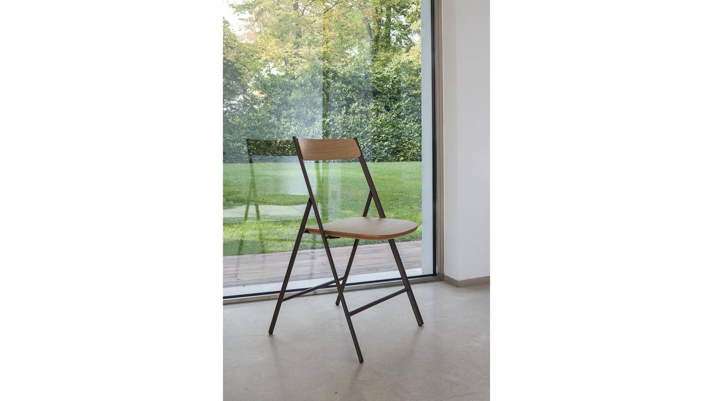 Joe wooden folding chair, Seating 