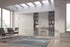 Simplicity wall bed shown in a modern interior.