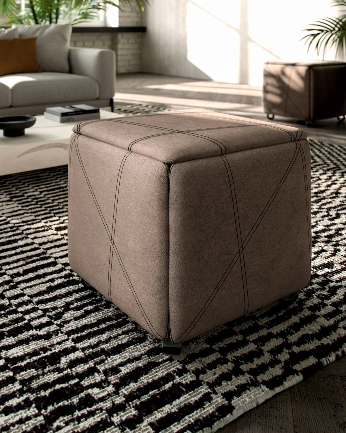 CUBIX OTTOMAN, Seating - Bonbon Compact Living