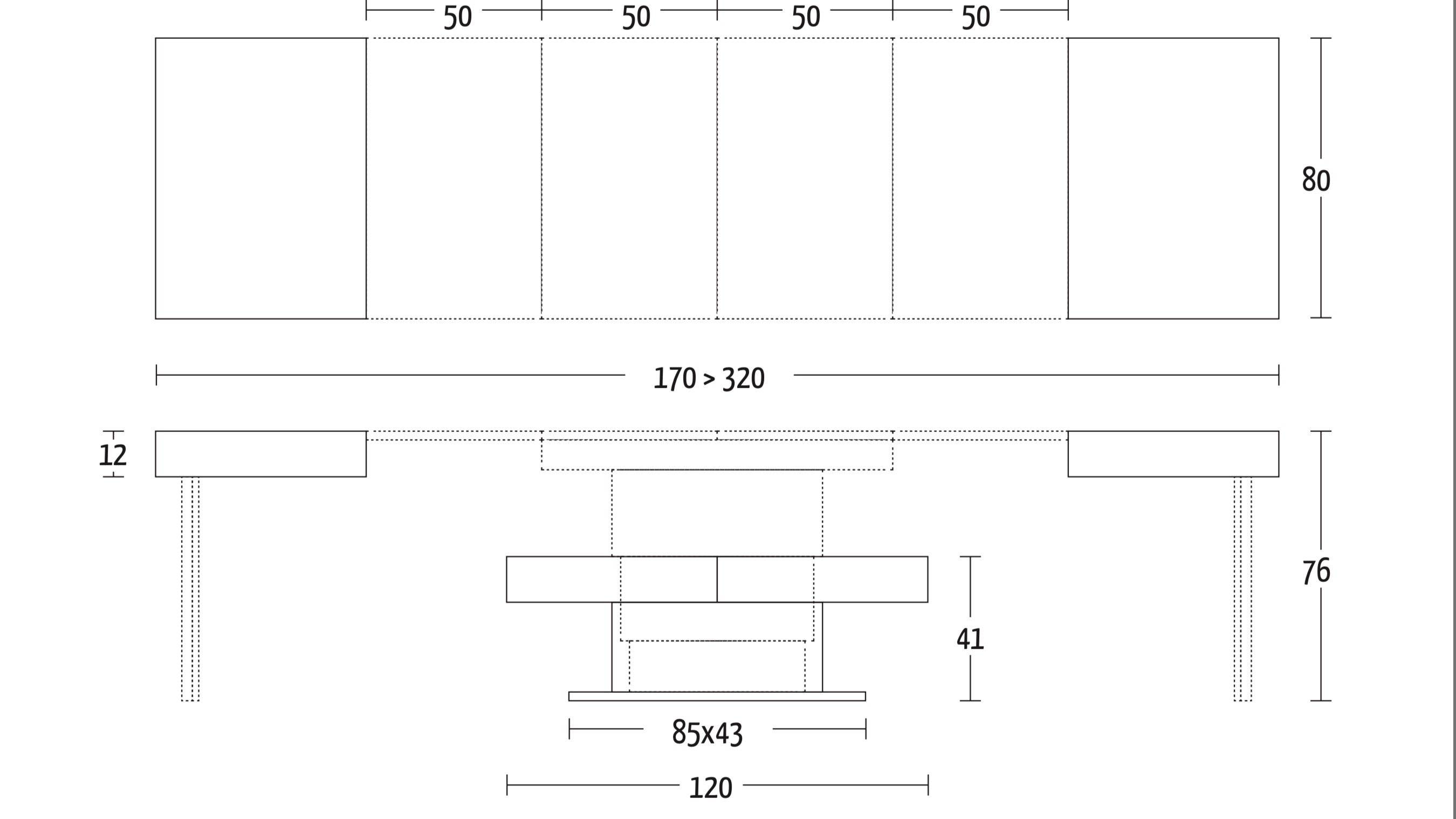 Apollo Mega, Coffee to dining table - Bonbon Compact Living
