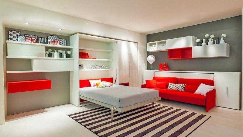 Altea Standard 90/120, Wall bed - Bonbon Compact Living