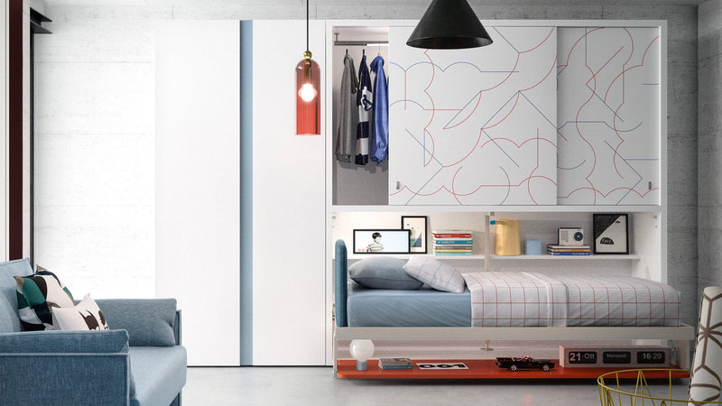Kali Ponte Board, Wall bed - Bonbon Compact Living