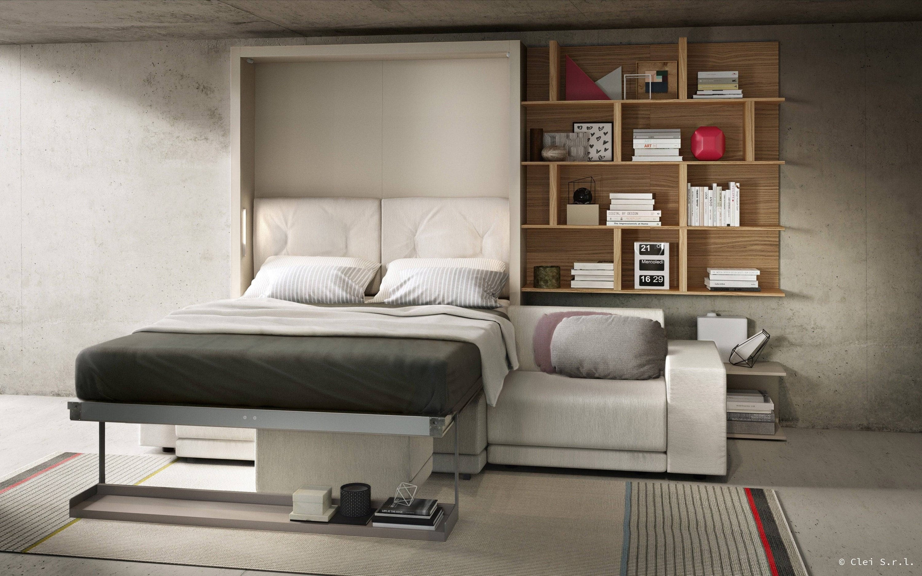 Oslo 301 sofa wall bed, Wall bed - Bonbon Compact Living