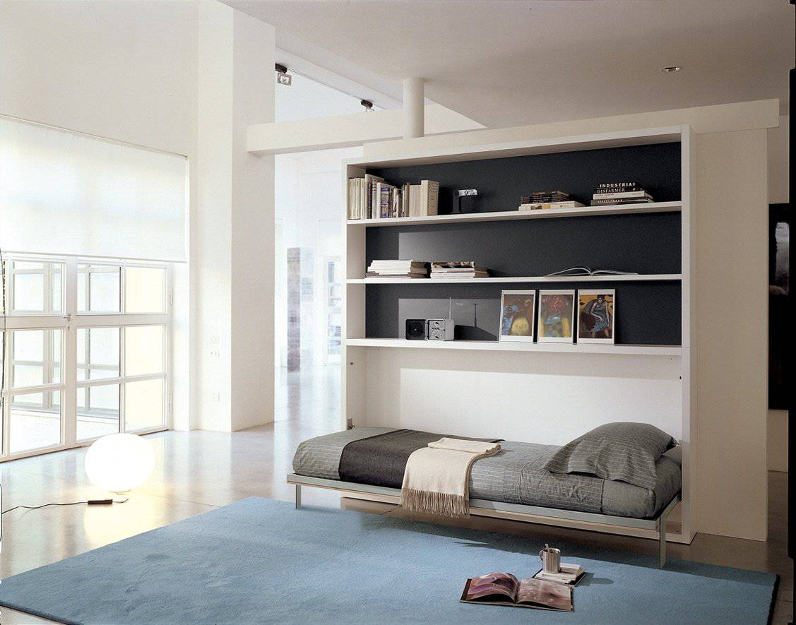 Poppi 90/120, Wall bed - Bonbon Compact Living