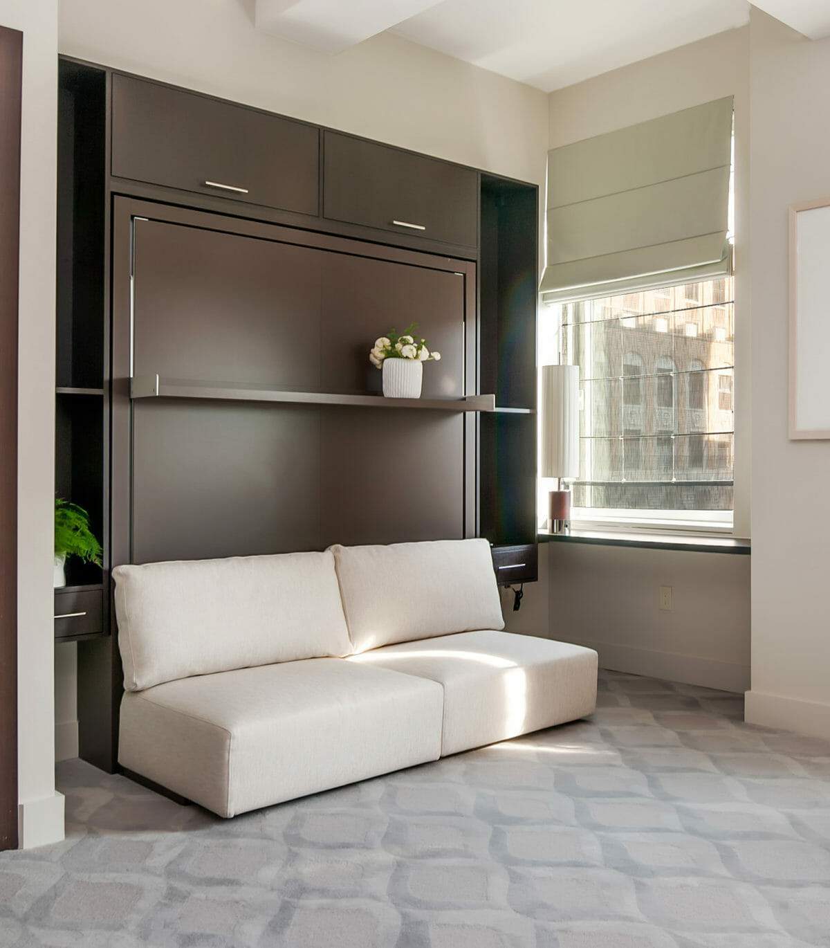 Swing 0 sofa wall beds, no arms