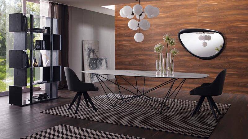 File 8 Fisso, Dining table - Bonbon Compact Living