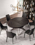 BIG round, Extendable dining table - Bonbon Compact Living