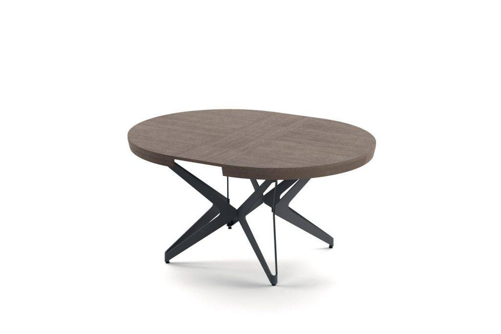 BIG round, Extendable dining table - Bonbon Compact Living